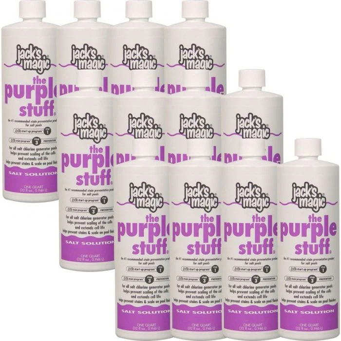 Jack's Magic The Purple Stuff Salt Solution, 12 Quart 1 Jack's Magic The Purple Stuff Salt Solution, 12 Quart