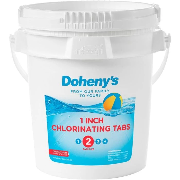Doheny's 1in Chlorine Tabs, 10 Lb 4 Doheny's 1in Chlorine Tabs, 10 Lb - Image 4