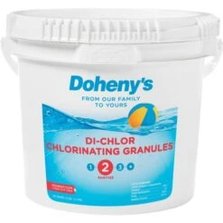 Doheny's Di-Chlor/Granular Chlorine, 25 Lb -Haywarde Store 4828 feb2023