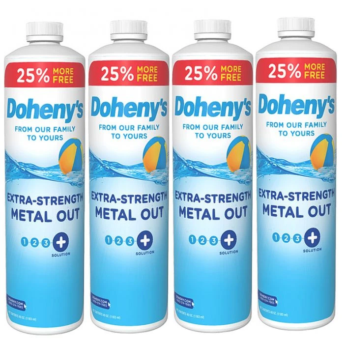 Doheny's Extra-Strength Metal Out, 4 Qts + 32 Fl Oz FREE 1 Doheny's Extra-Strength Metal Out, 4 Qts + 32 Fl Oz FREE