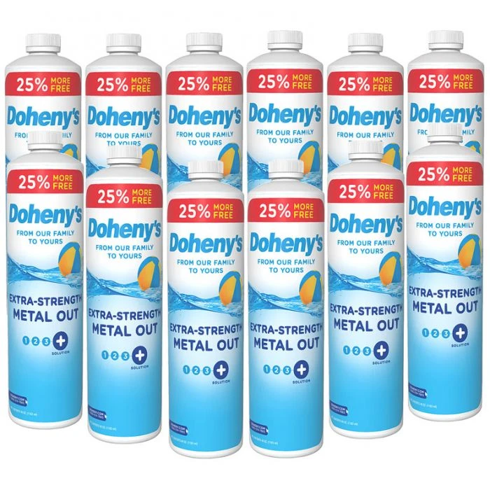 Doheny's Extra-Strength Metal Out, 12 Qts + 96 Fl Oz FREE 1 Doheny's Extra-Strength Metal Out, 12 Qts + 96 Fl Oz FREE
