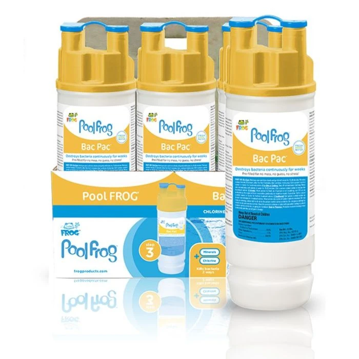 Pool FROG® Bac Pac®, 6 Pack 1 Pool FROG® Bac Pac®, 6 Pack
