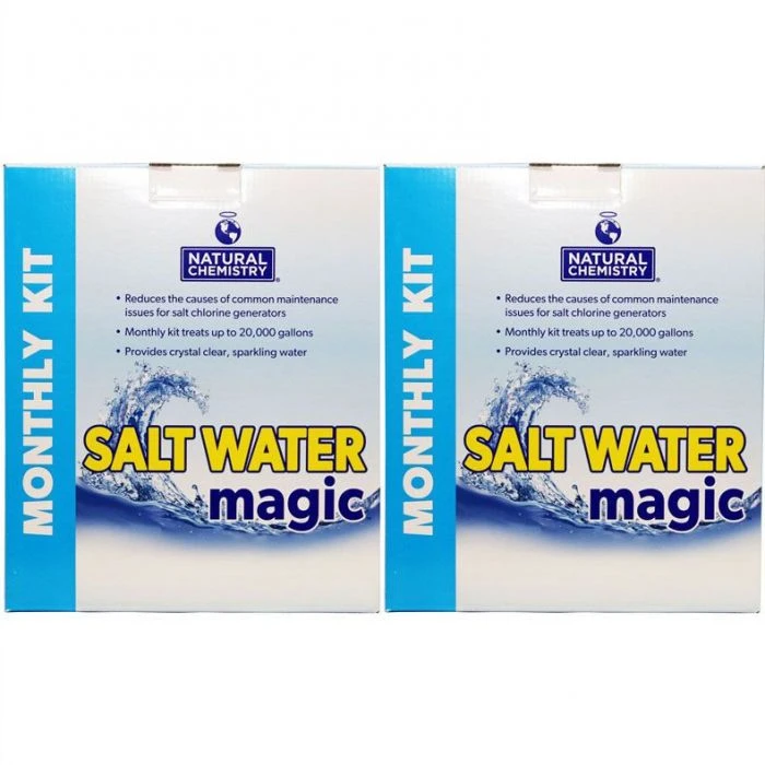 Natural Chemistry Salt Water Magic Kit, 2 Pack 1 Natural Chemistry Salt Water Magic Kit, 2 Pack