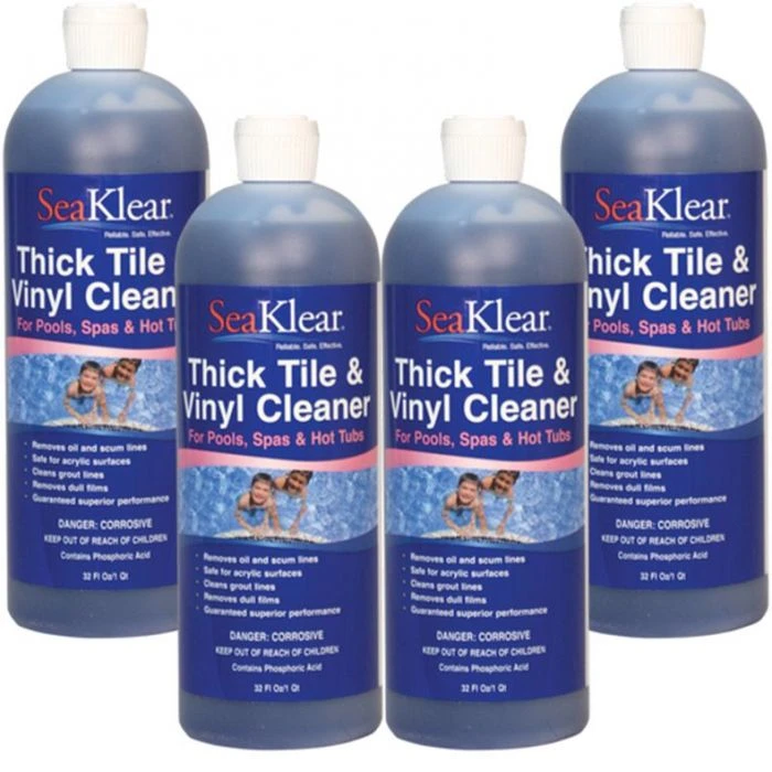 SeaKlear Thick Tile & Vinyl Cleaner, (4) 1 Qt 1 SeaKlear Thick Tile & Vinyl Cleaner, (4) 1 Qt